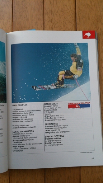 newzealand ski guid